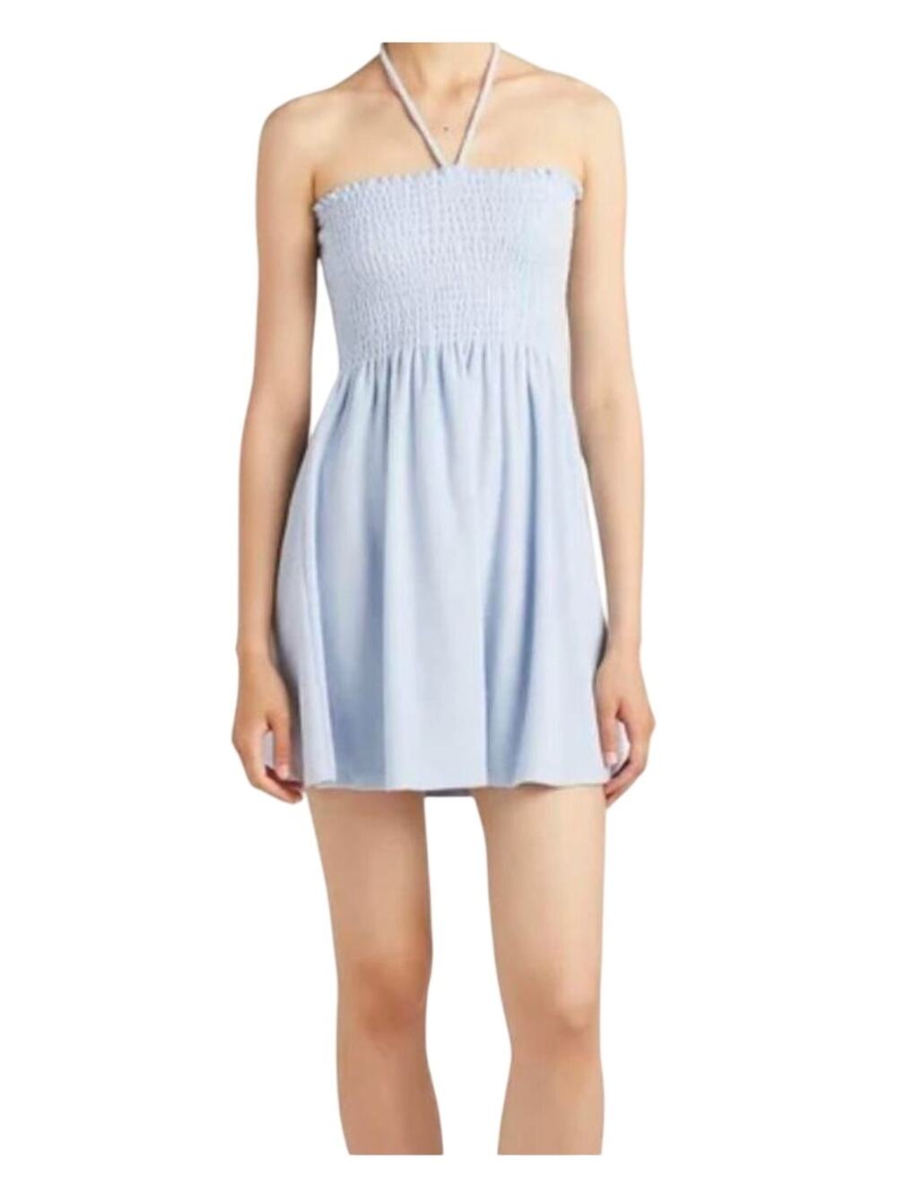 Hill House Home Smocked Light Blue Roxie Nap Dress Size XS